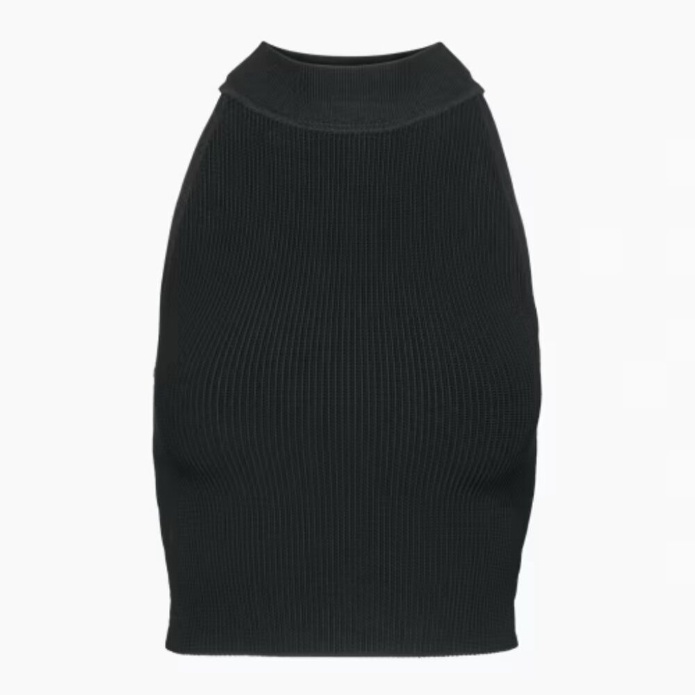 Aritzia Babaton Sculpt Knit Halter Top
